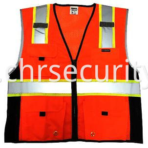 Colour fashionable reflective vest